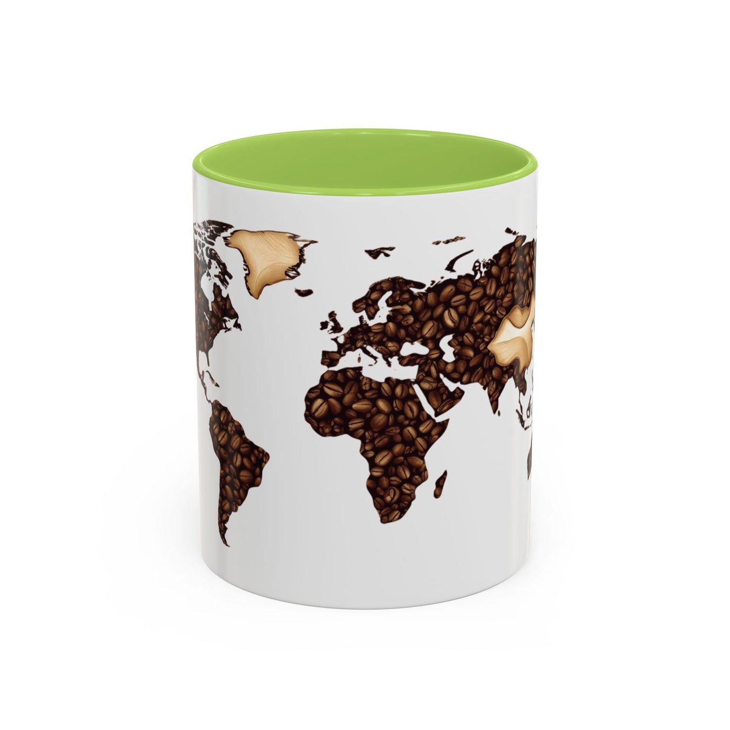CHILL-World Map Accent Coffee Mug
