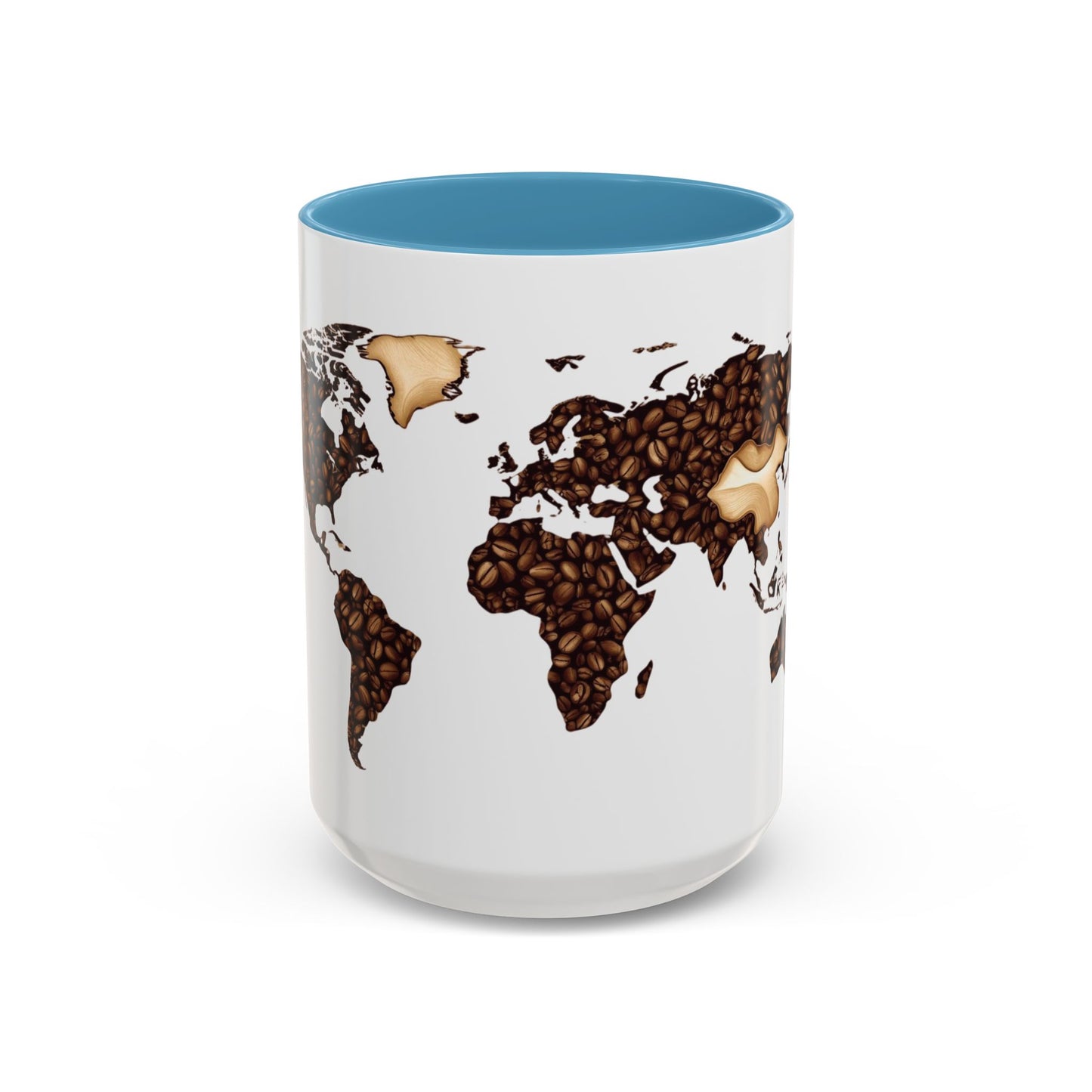 CHILL-World Map Accent Coffee Mug