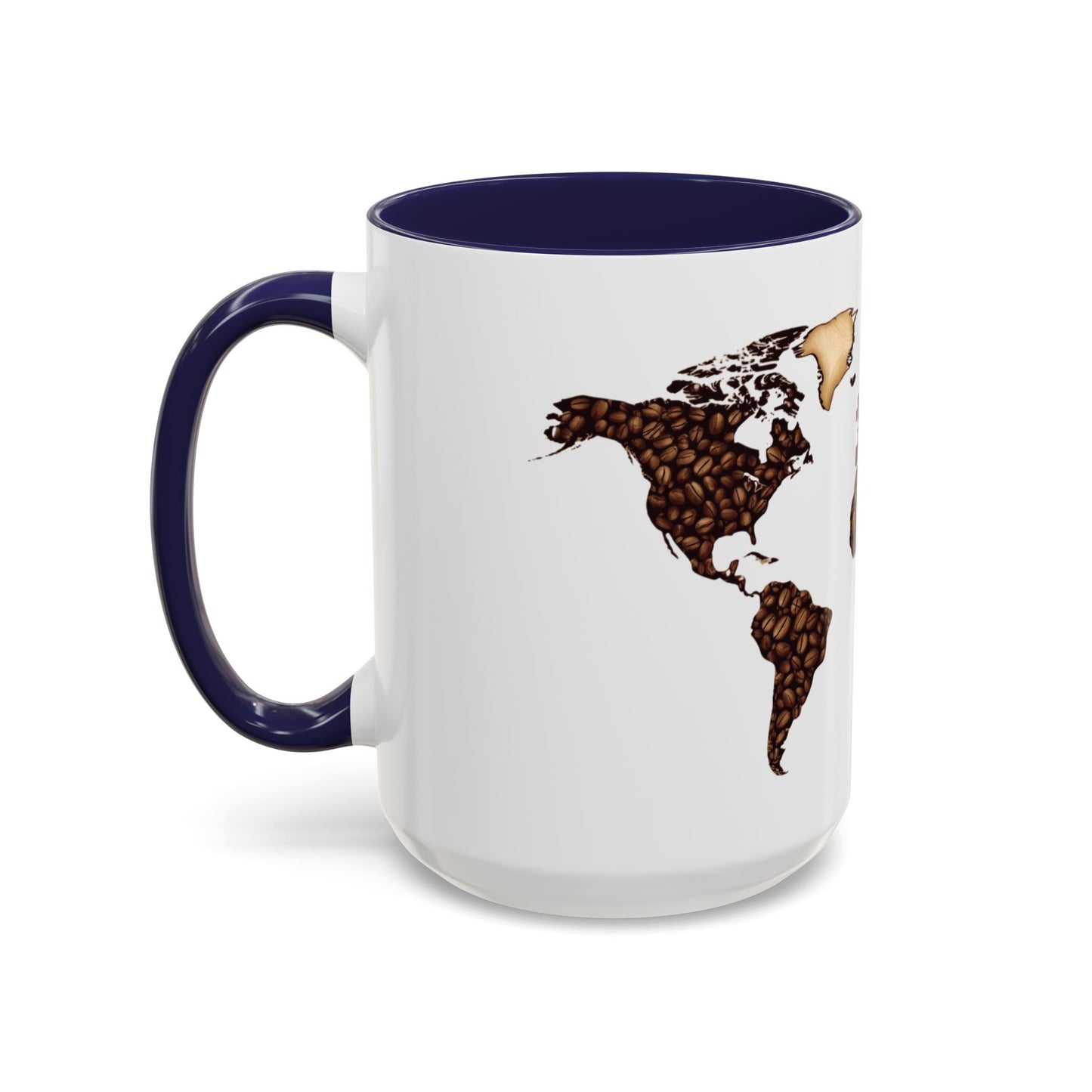 CHILL-World Map Accent Coffee Mug