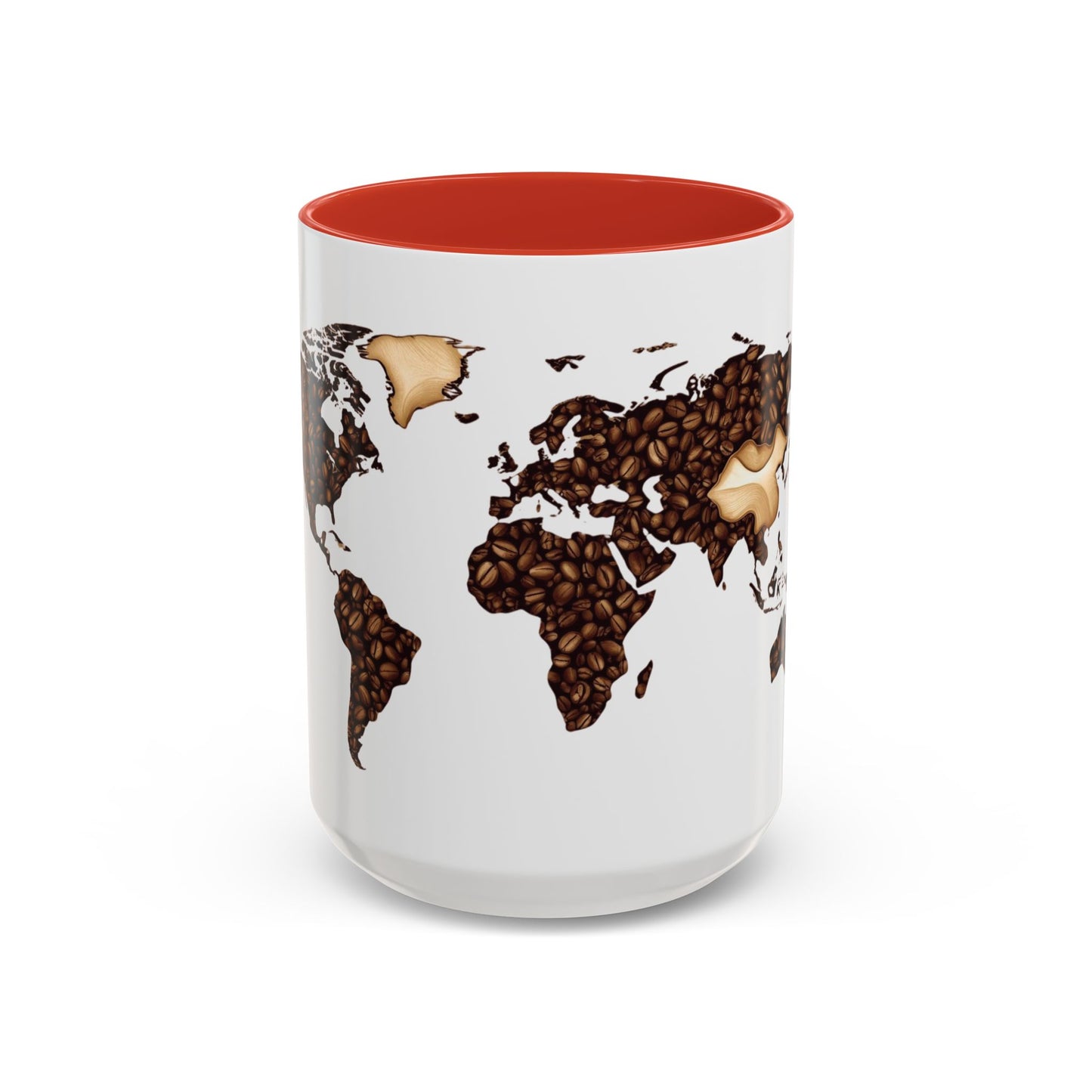 CHILL-World Map Accent Coffee Mug