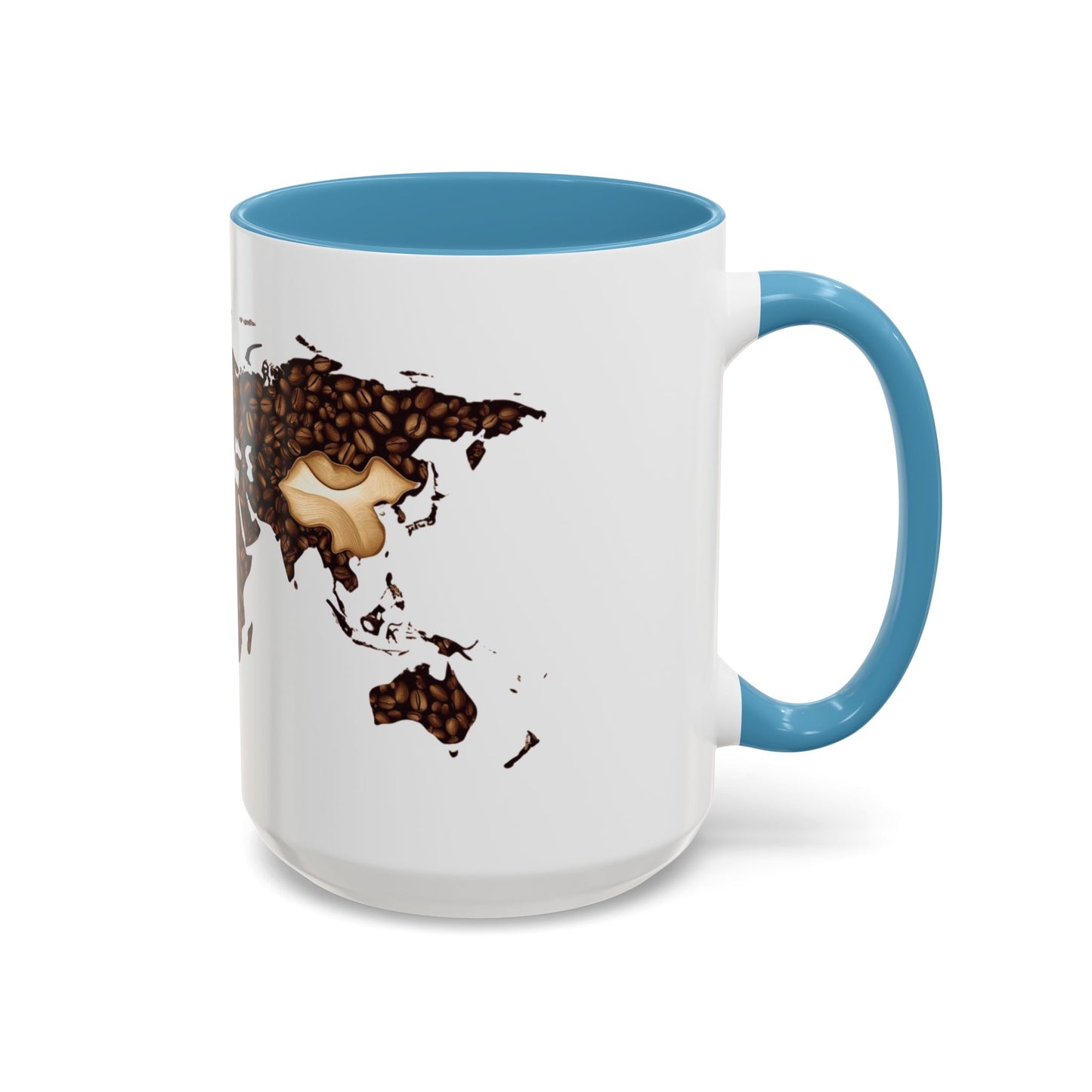 CHILL-World Map Accent Coffee Mug