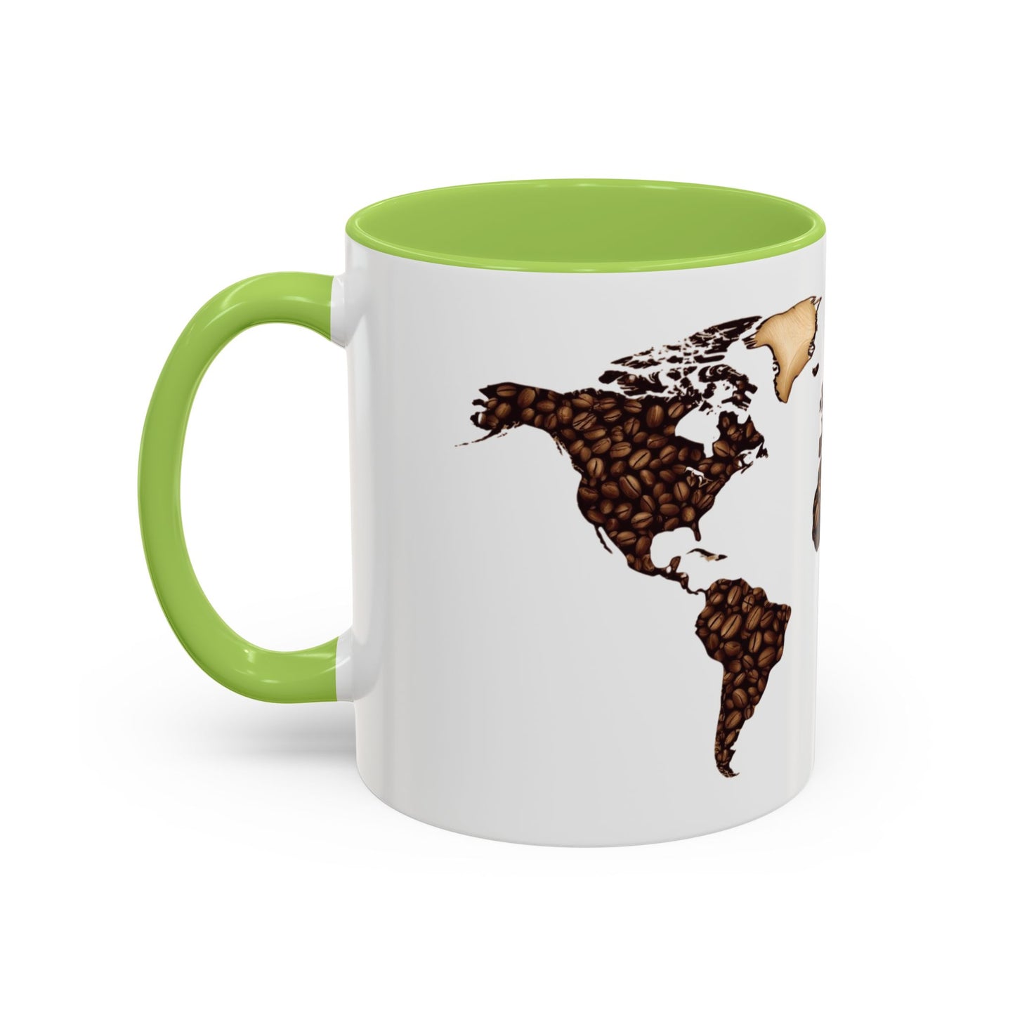 CHILL-World Map Accent Coffee Mug