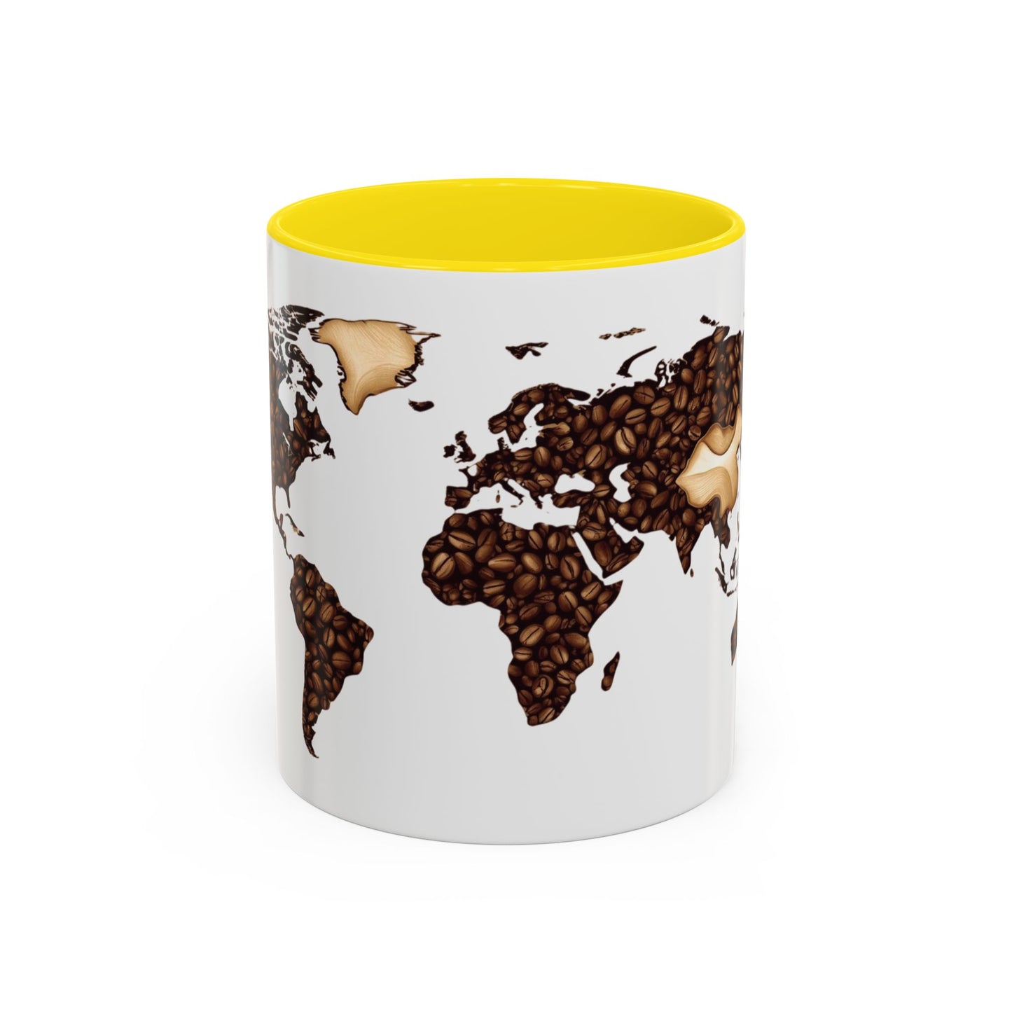 CHILL-World Map Accent Coffee Mug
