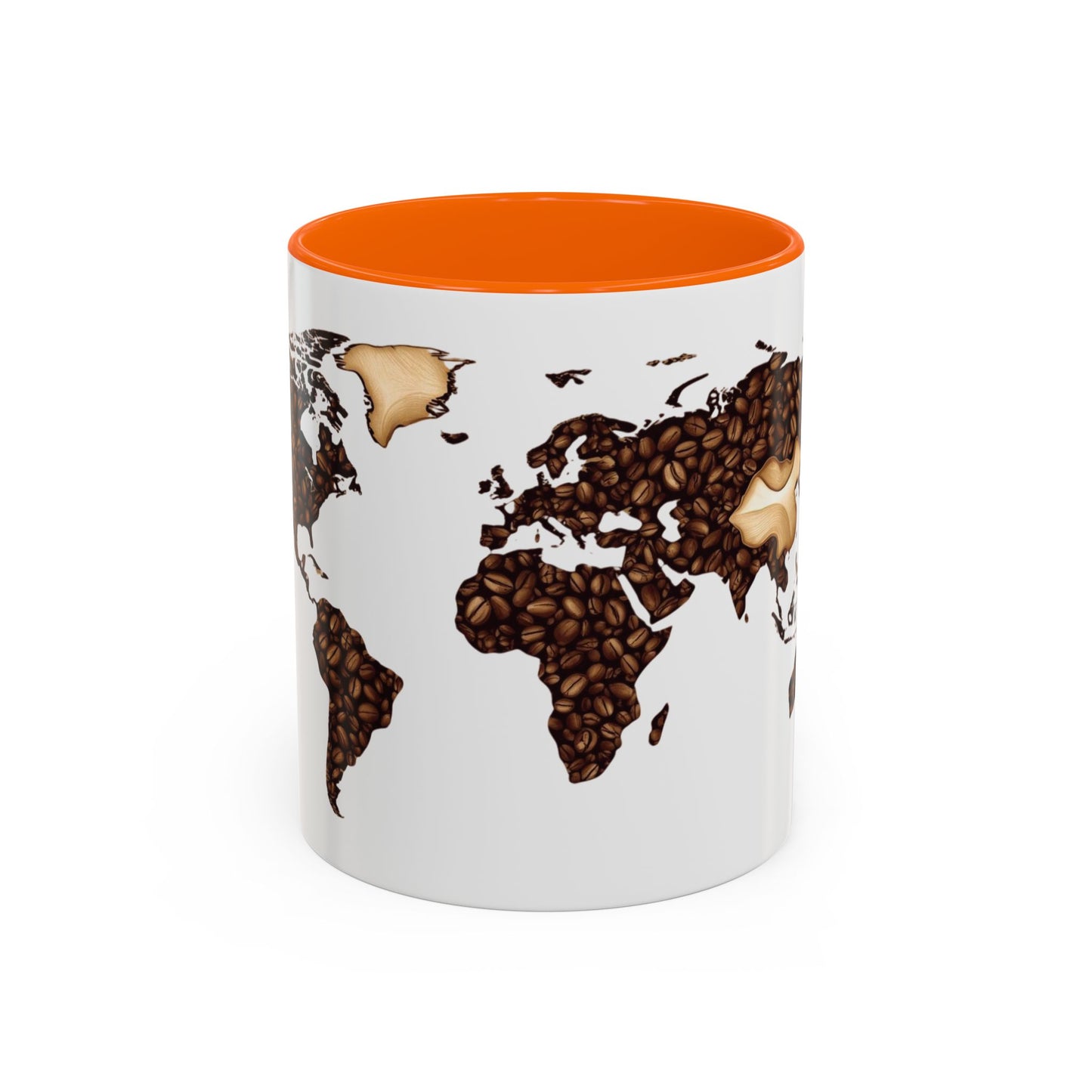 CHILL-World Map Accent Coffee Mug