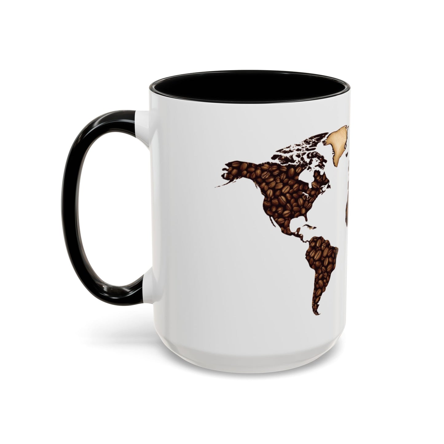 CHILL-World Map Accent Coffee Mug