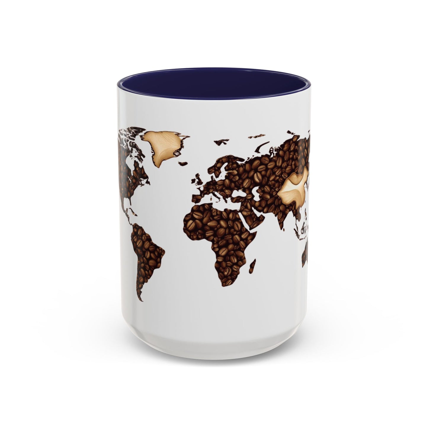 CHILL-World Map Accent Coffee Mug